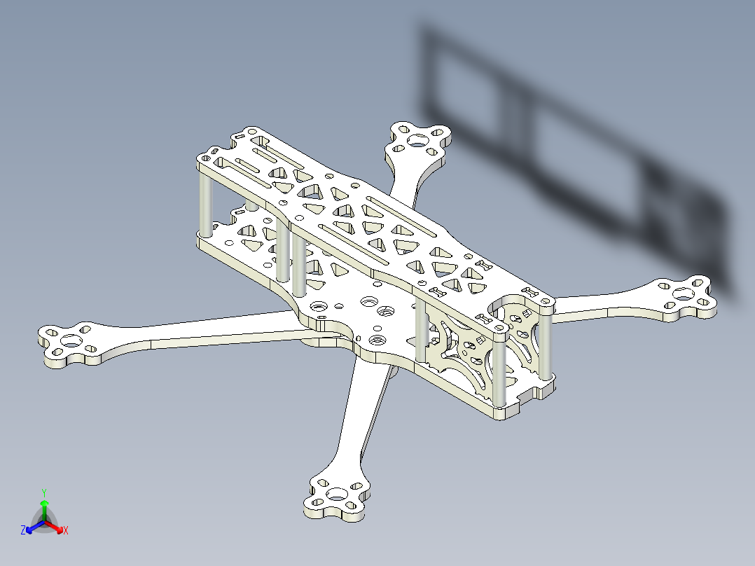 <span style='color: red'>无人机</span> FPV 框架 5英寸