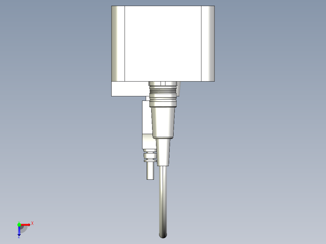 基恩士N-UB_kc图纸模型俯视图