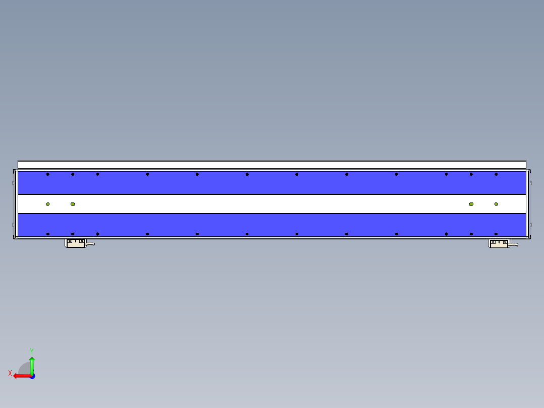 威洛博LC系列3d模型模组2LC14S1Y-S650后视图