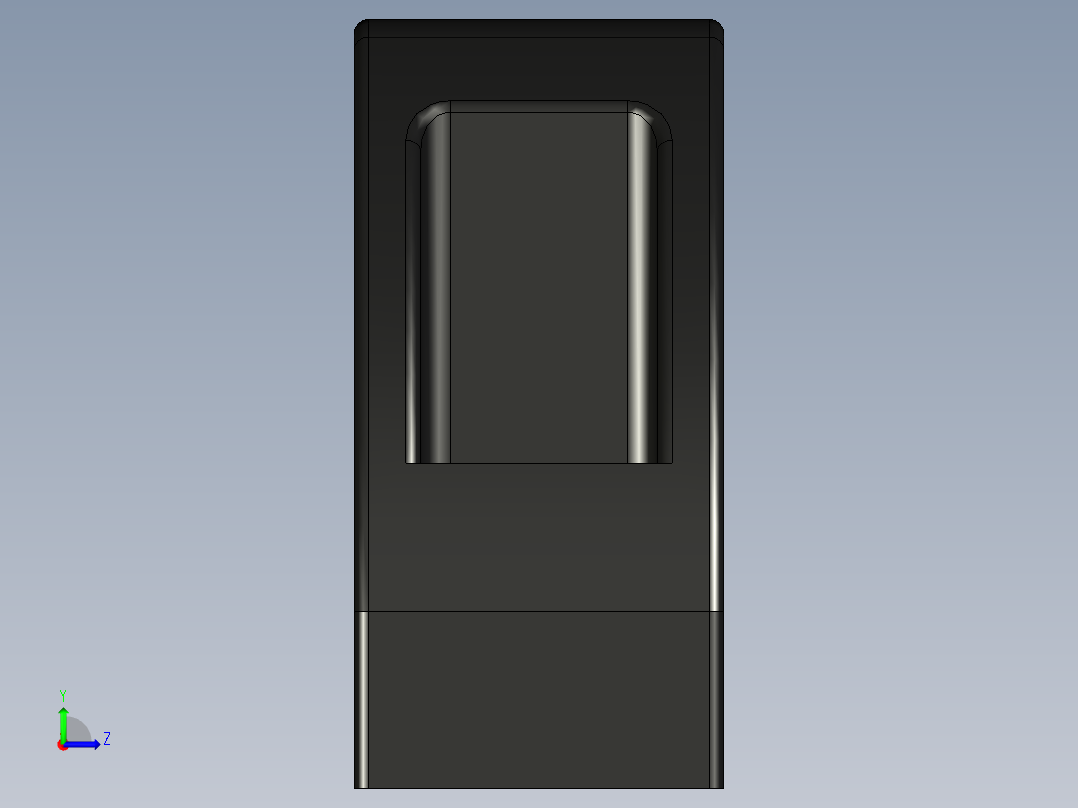 型材-KJN 152 BRIDGE HANDLE KJN525766左视图