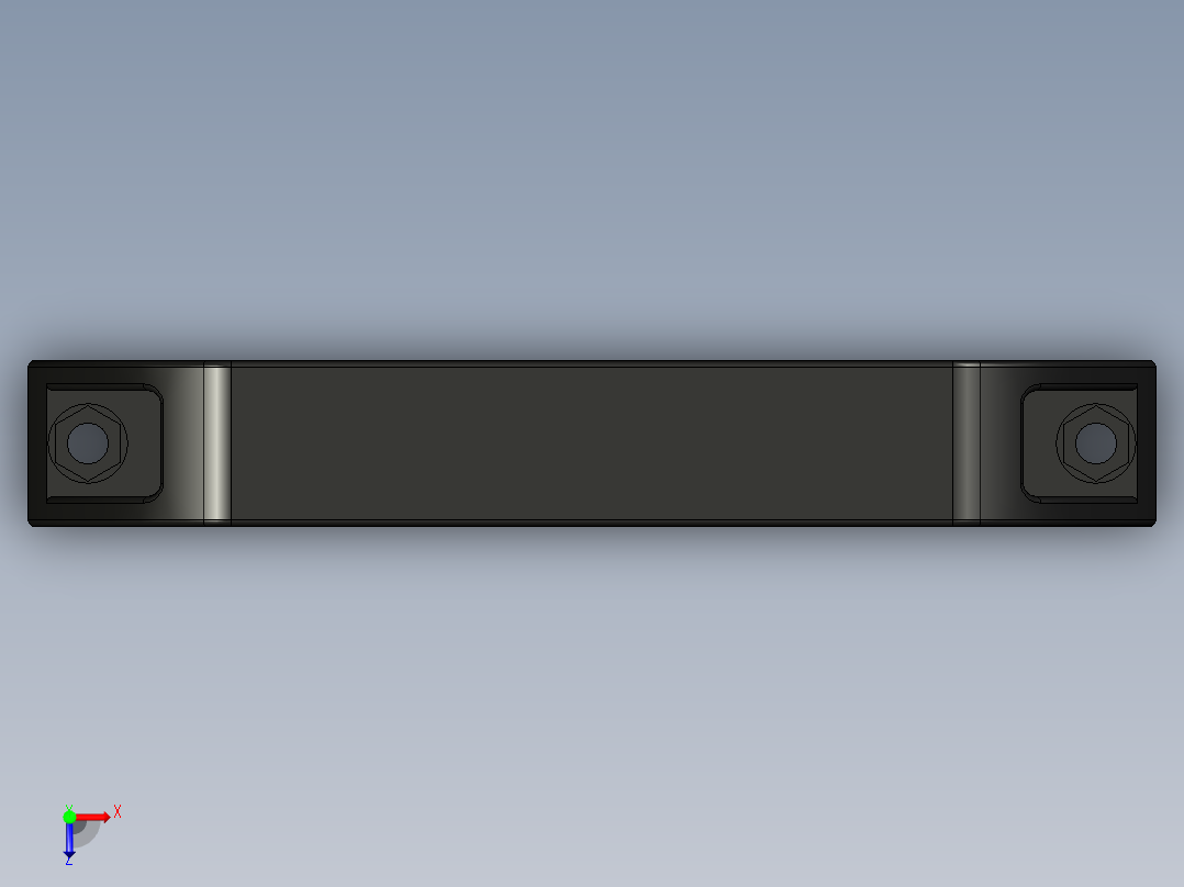 型材-KJN 152 BRIDGE HANDLE KJN525766俯视图