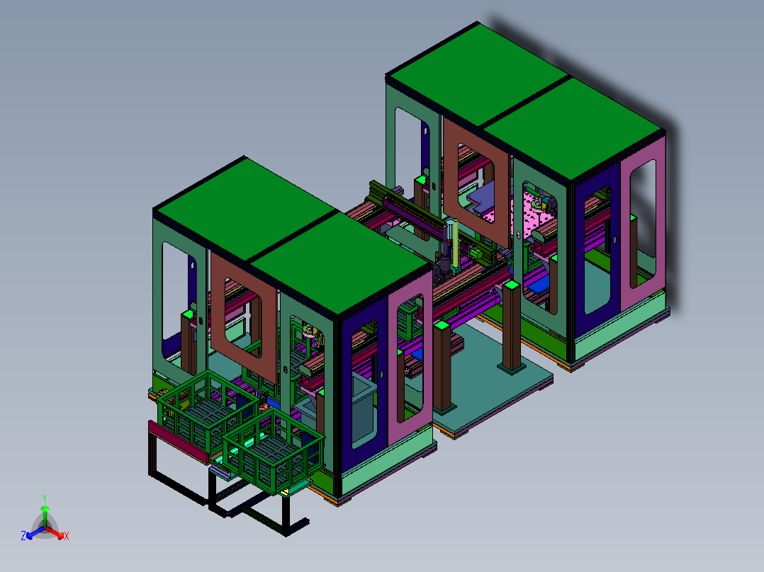 铝合金锂电池机器手激光焊线