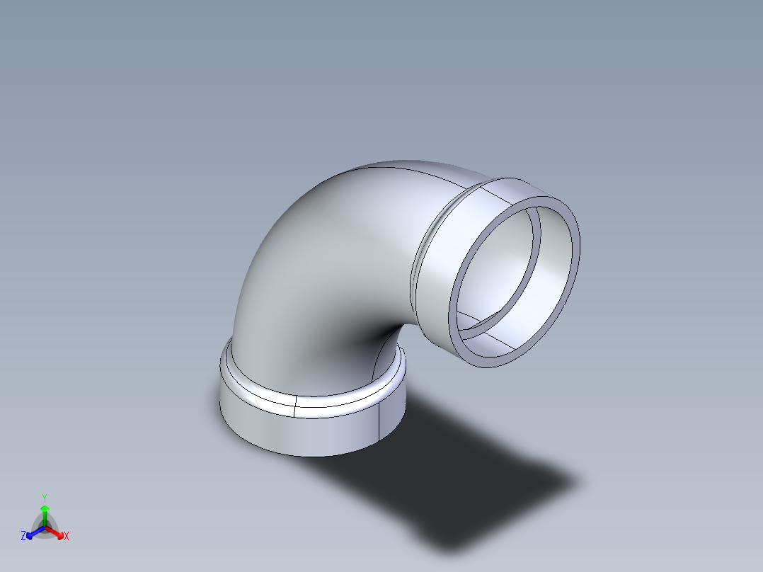 船舶管路系统S2_SeaDrainPLUS_1-4LongBend-SxS_37E162702_2in Sea Drain Plus - 91.2 Long Sweep - SxS