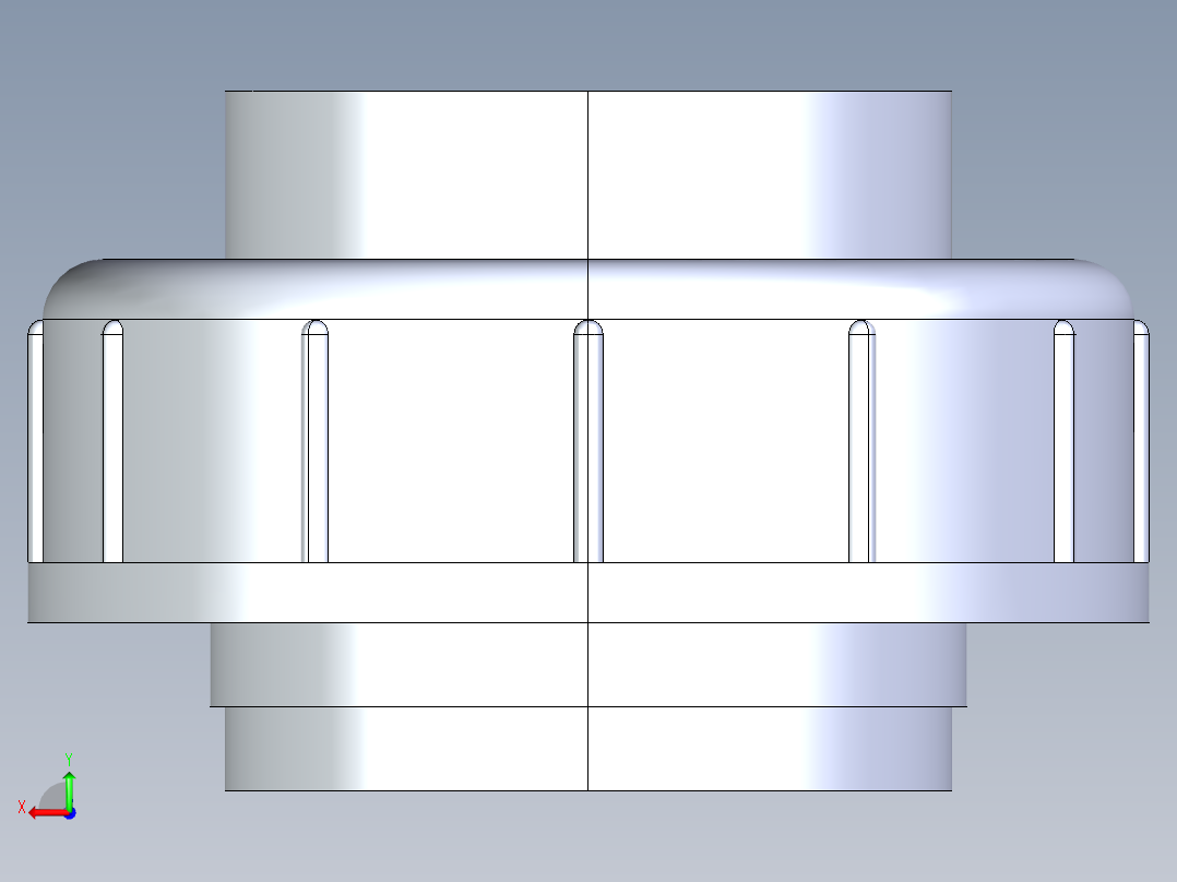 CPVC管件30-Sch80_Union T375_FPTxFPT_9858-375-020_2in后视图