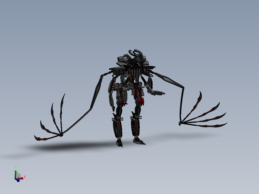 高科技天使机器人