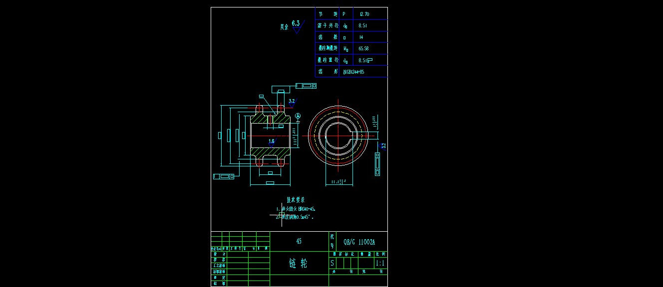 90°转弯滚筒输送机技术图纸435876