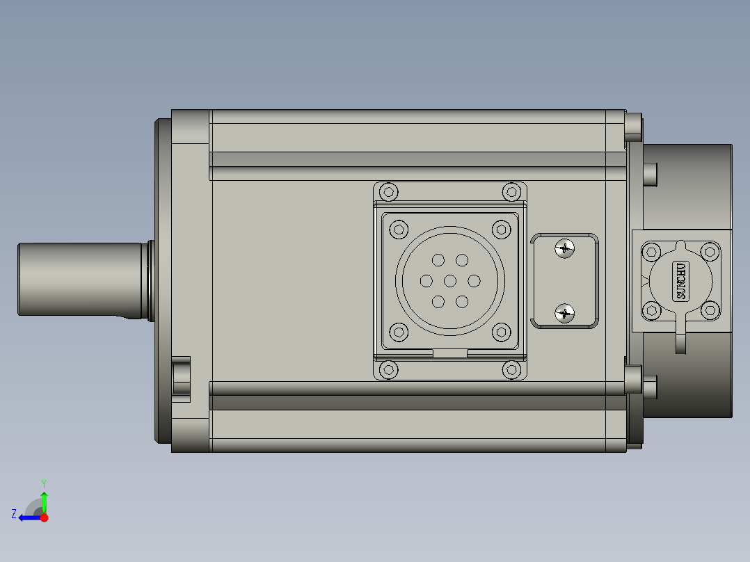 电机MS6S-100CM30BZ2-21P0.STEP右视图