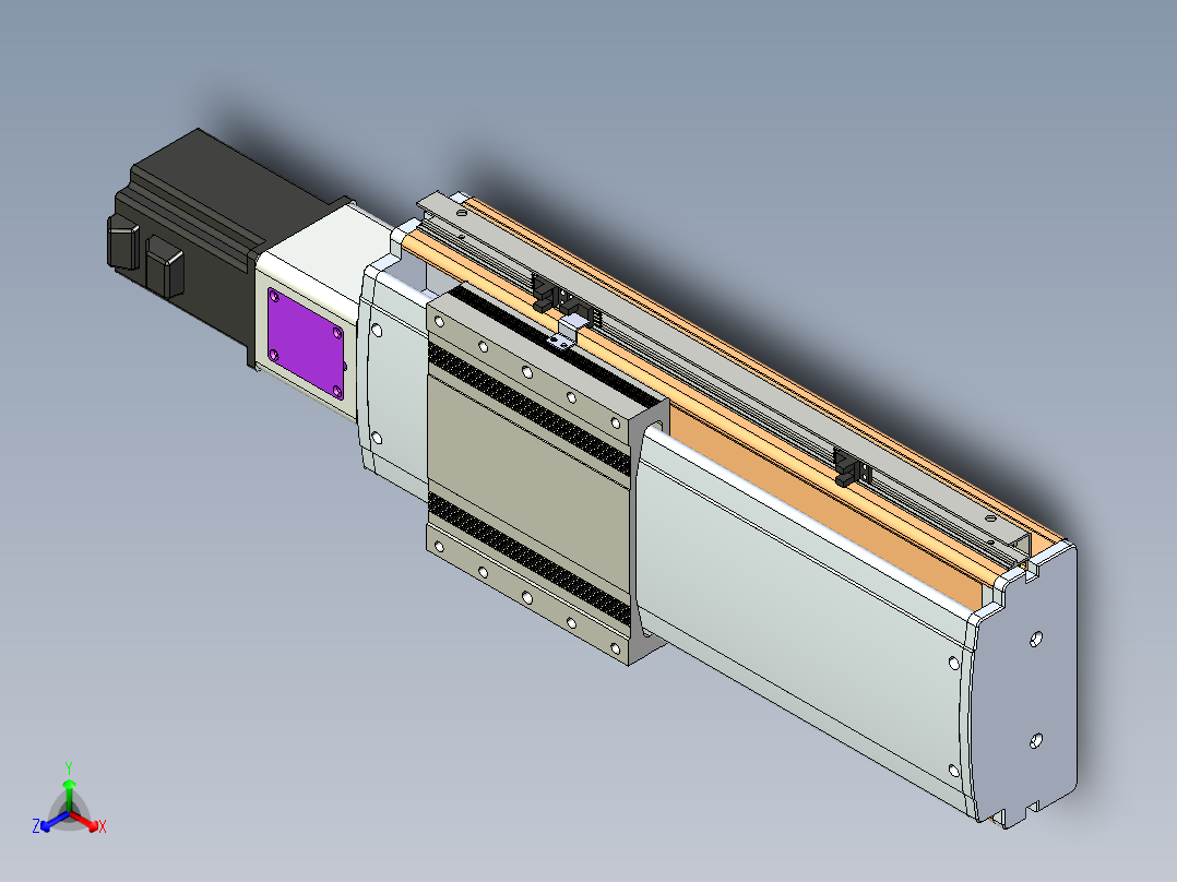 威洛博VF17-L20-C-S200-BC-P75-C4正等轴测图