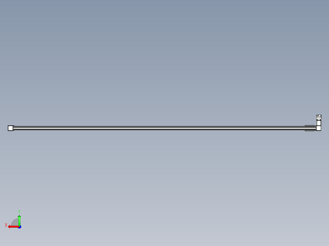威洛博LB.GB同步带传动--欧规系列GB8-L192-S5600-BR-P75-K后视图
