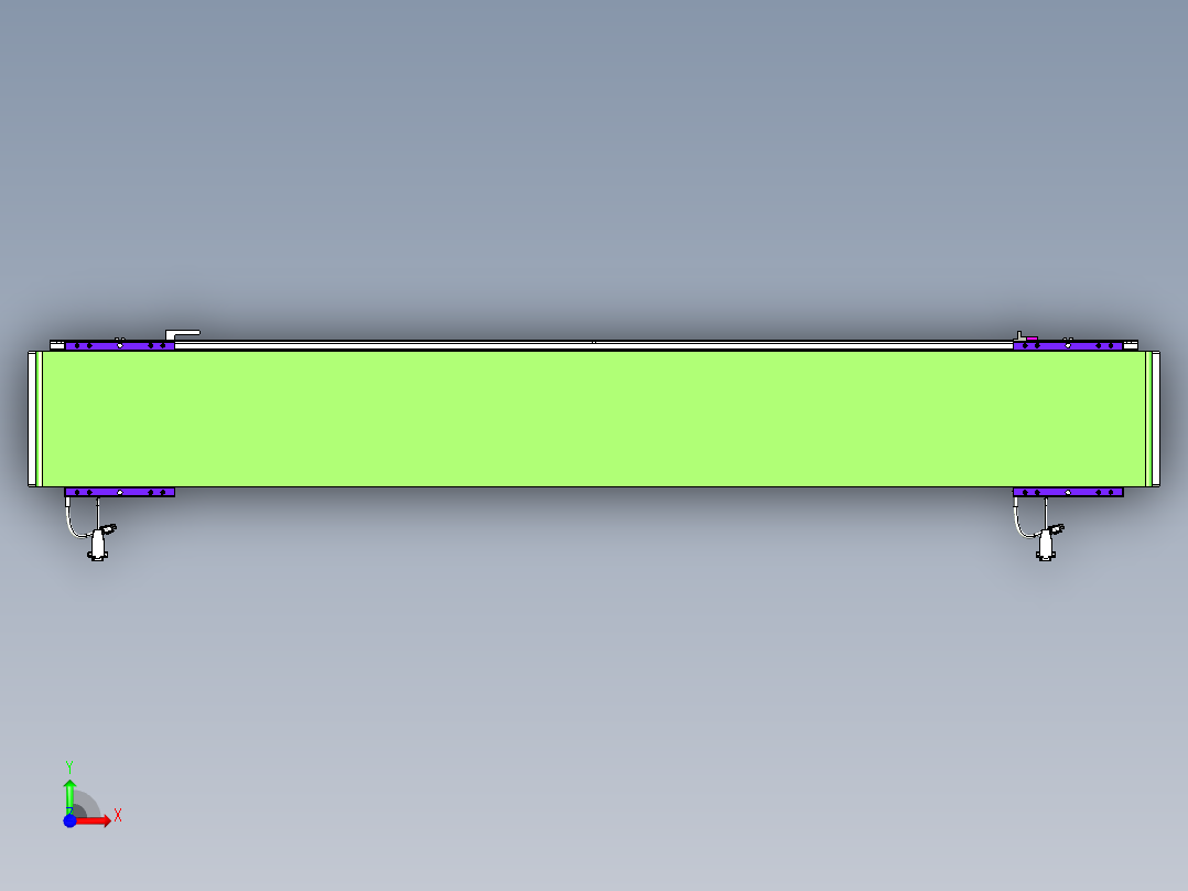 威洛博VL系列3d模型模组2VL22H2Y-S1350前视图