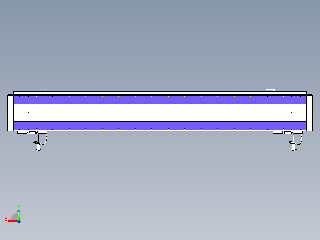 威洛博VL系列3d模型模组2VL22H2Y-S1350后视图