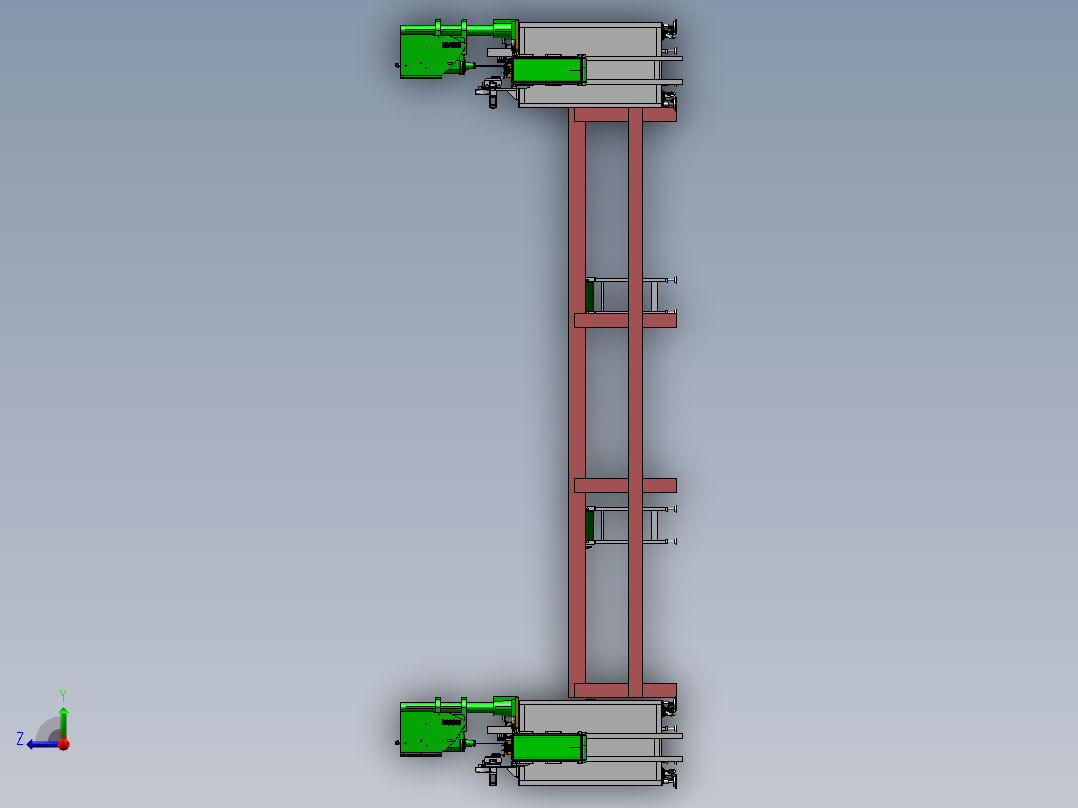 手机充电器外壳超声波自动焊接生产线sw17右视图