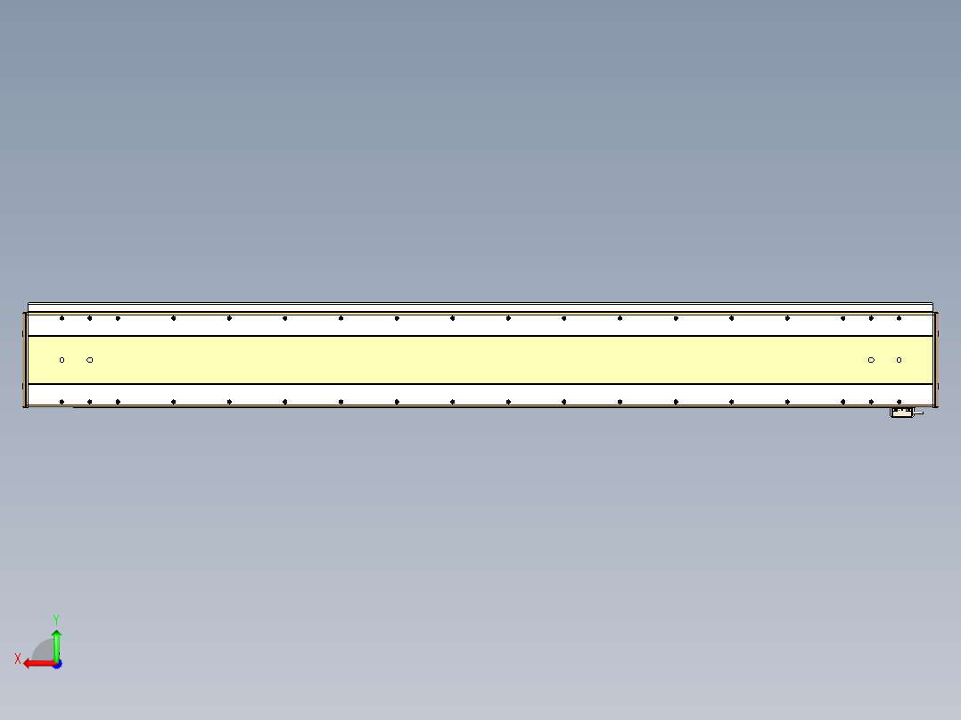 威洛博LC系列3d模型模组LC17E1Y-S1450后视图