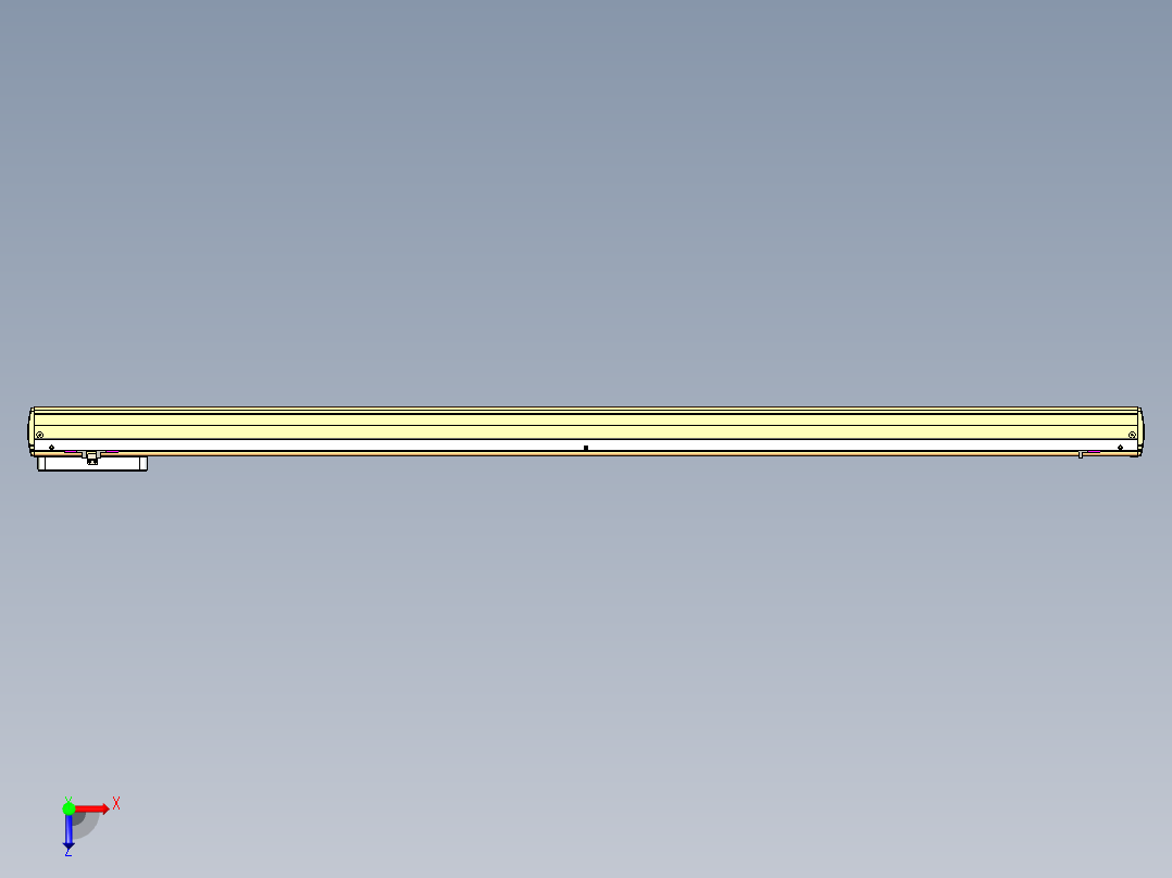 威洛博LC系列3d模型模组LC17E1Y-S1450俯视图