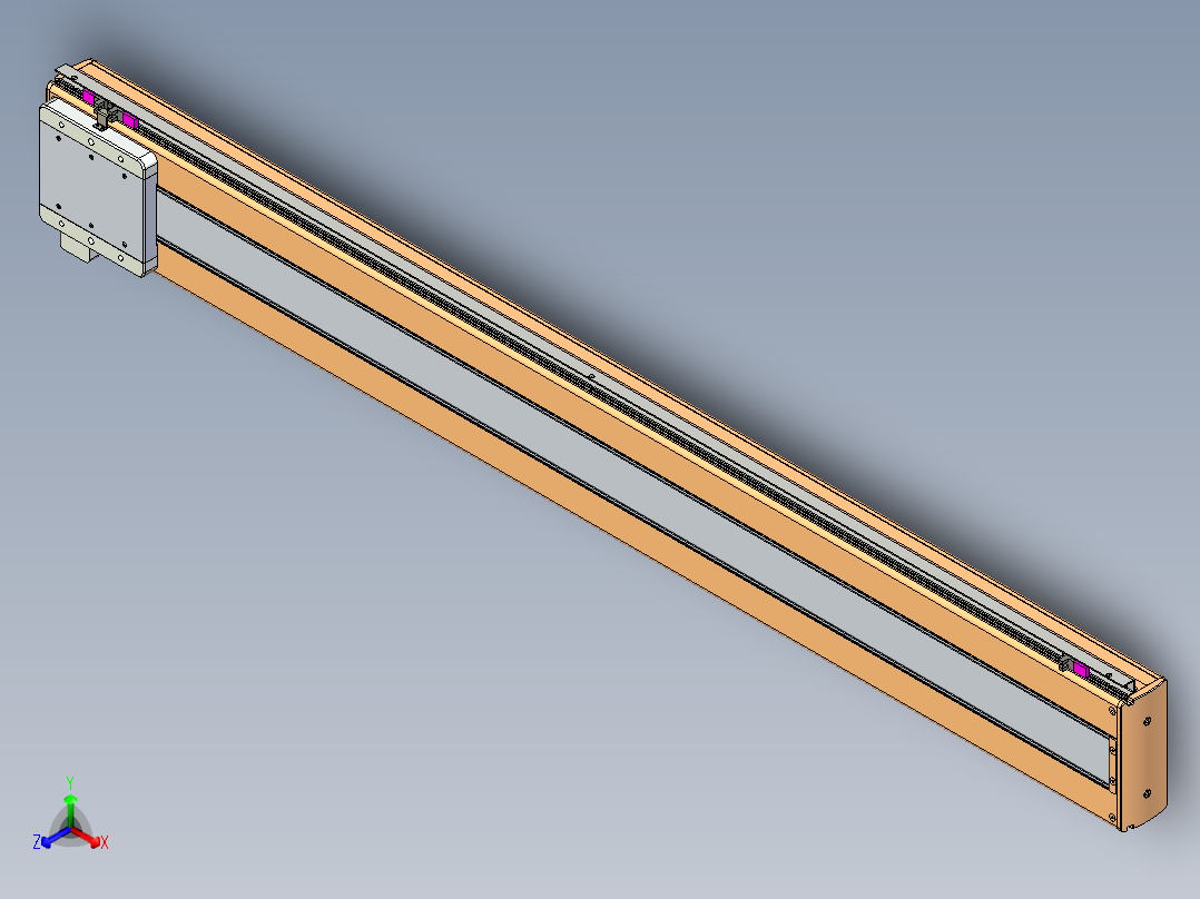 威洛博LC系列3d模型模组LC17E1Y-S1450正等轴测图