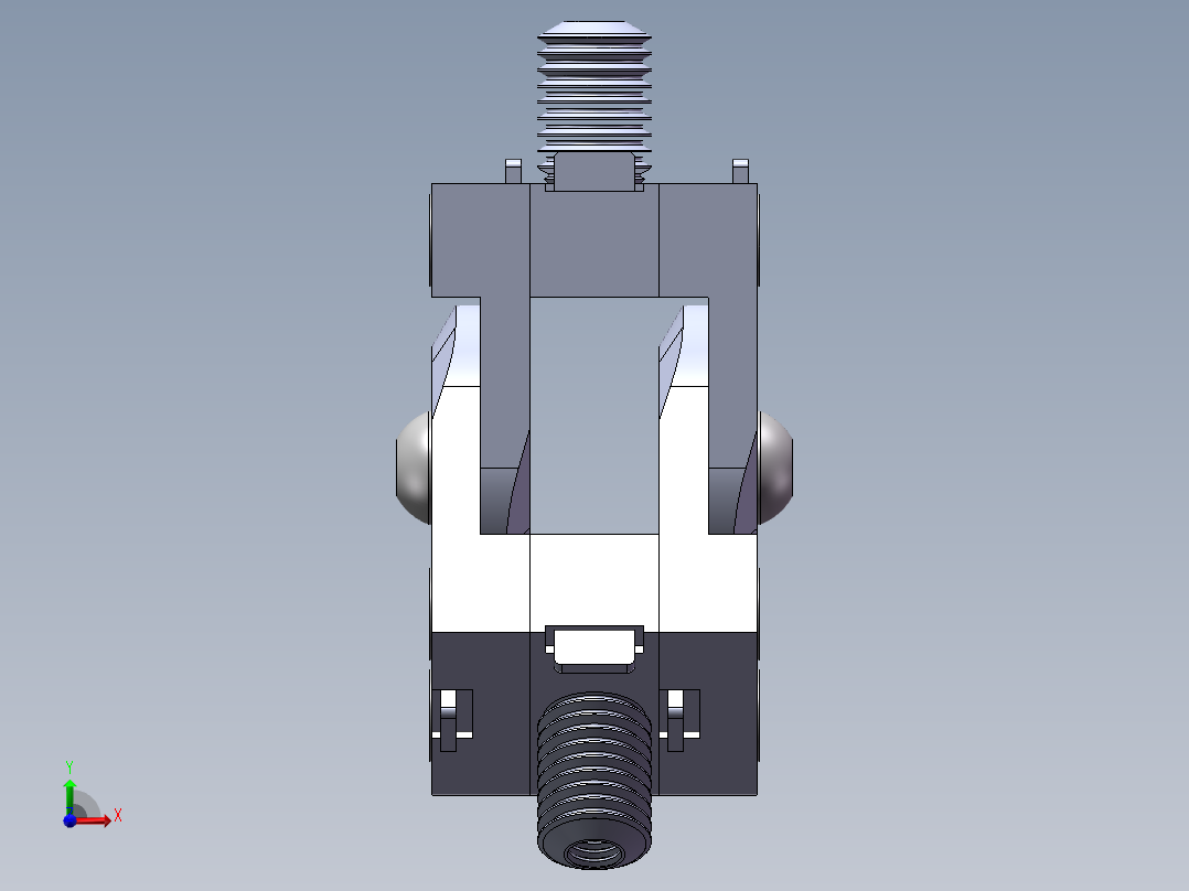 铝型材及其附件8.31.4040A前视图