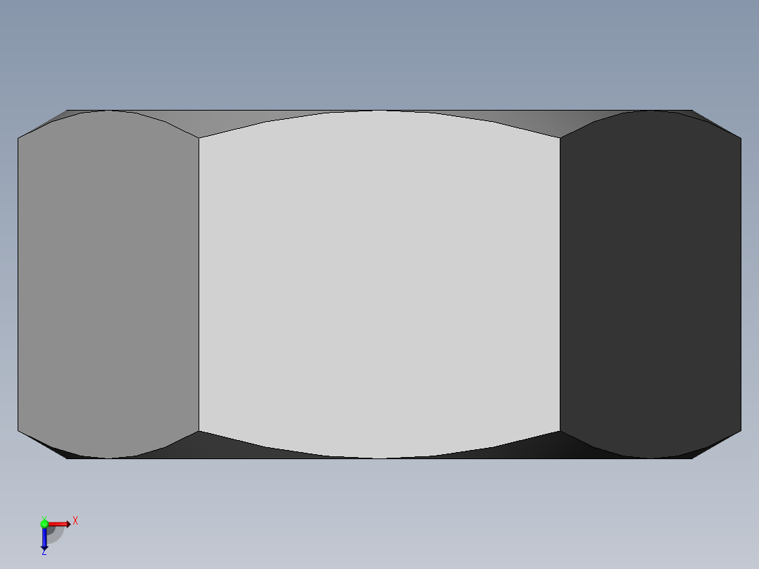 DIN 934 螺母-M80 Nut.SLDPRT俯视图