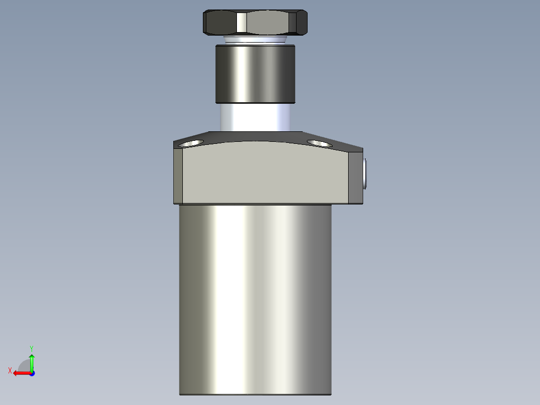 KOSMEKLHS0650-GR-Y45多系列多零件图纸模型后视图
