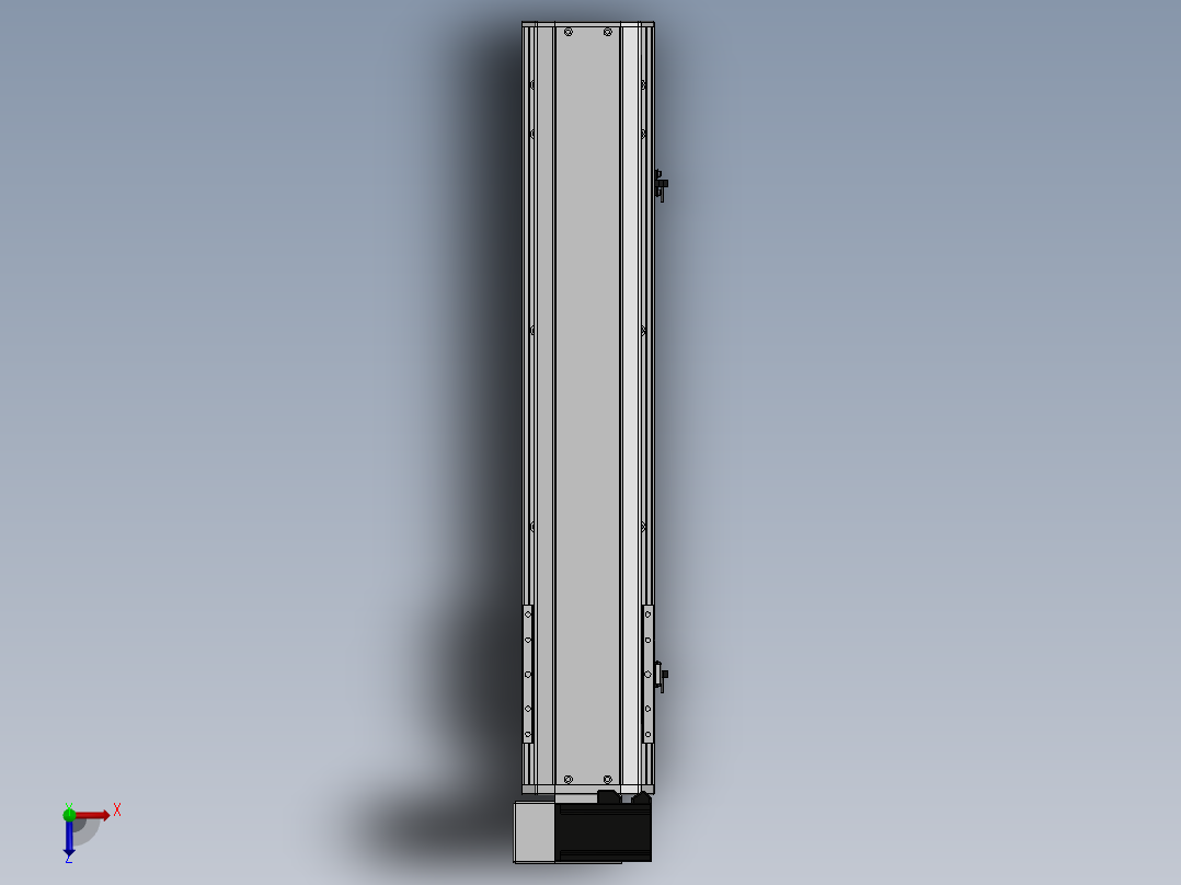精密模组MT140-L110-500-LU-M40-C4俯视图