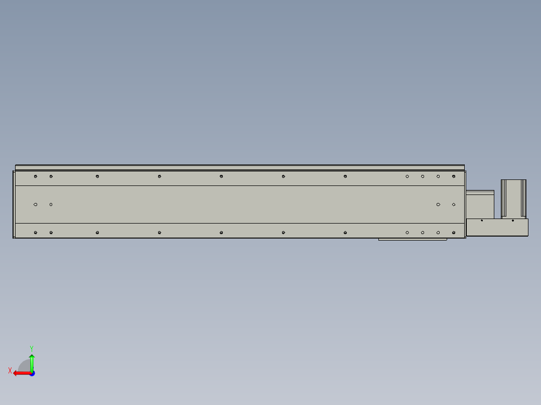 威洛博VBF22-S1100-BL后视图