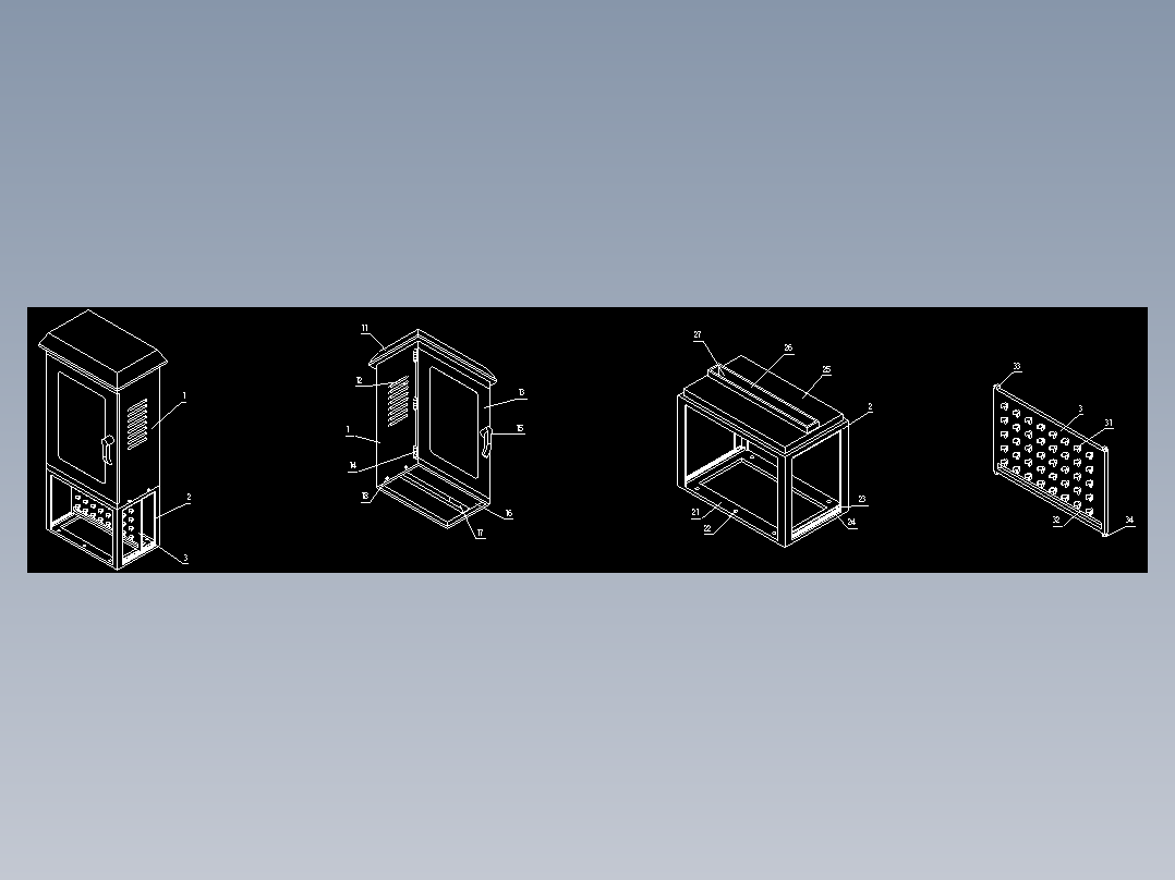 一种计算机网络控制箱调节系统装置