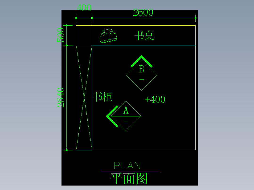 家装类CAD图块(五)-FH01077F