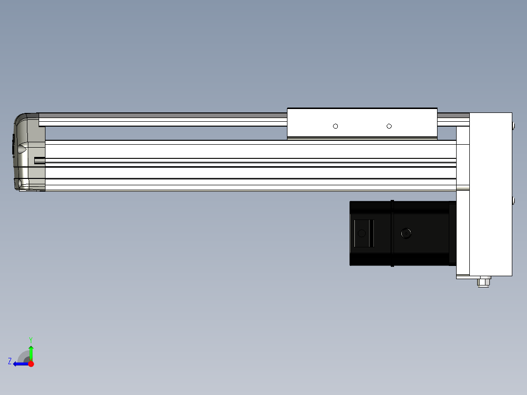Toyo东佑达直线模组-ETH14-200-BM-200W右视图