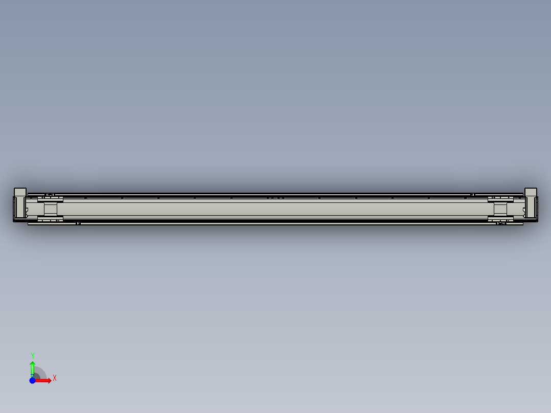 威洛博双电机滑台-VBF14S2-L50-S2300-BU-P40-C6前视图