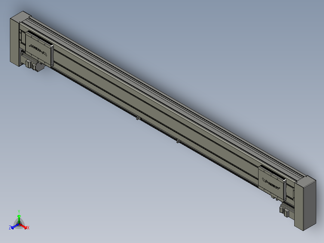 威洛博双电机滑台-VC14D2-S600-BLR-P40-C6