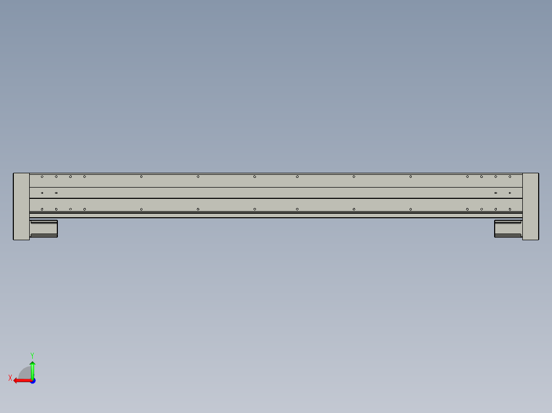 威洛博双电机滑台-VC14D2-S600-BLR-P40-C6后视图