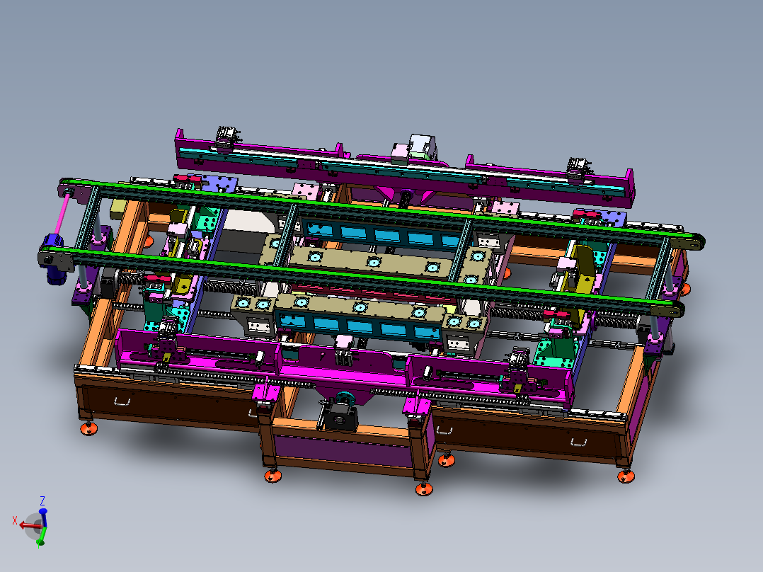 光伏组件组框设备sw18可编辑