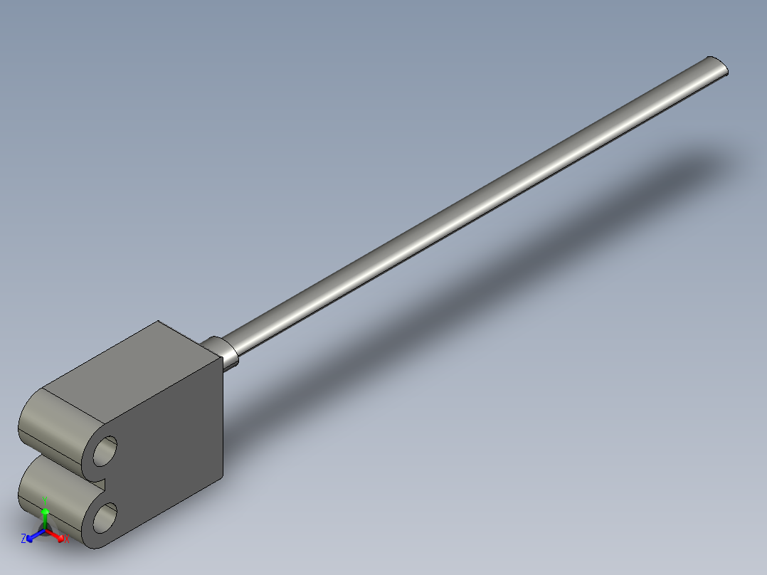 基恩士PS-205_kc图纸模型正等轴测图