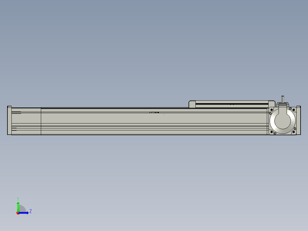 欧规系列-LB8-L150-S450-BR-ZP75-C3左视图
