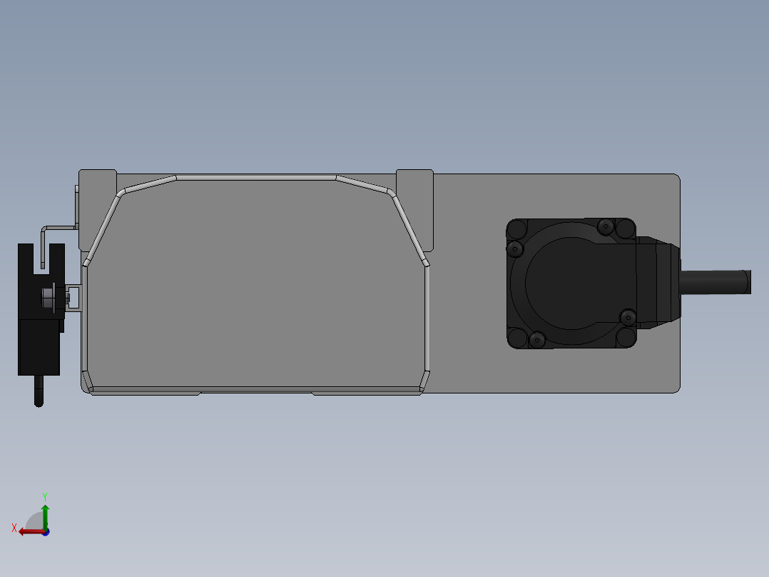 精密模组MY100-T10-750L-BR-P10B-C4-C后视图