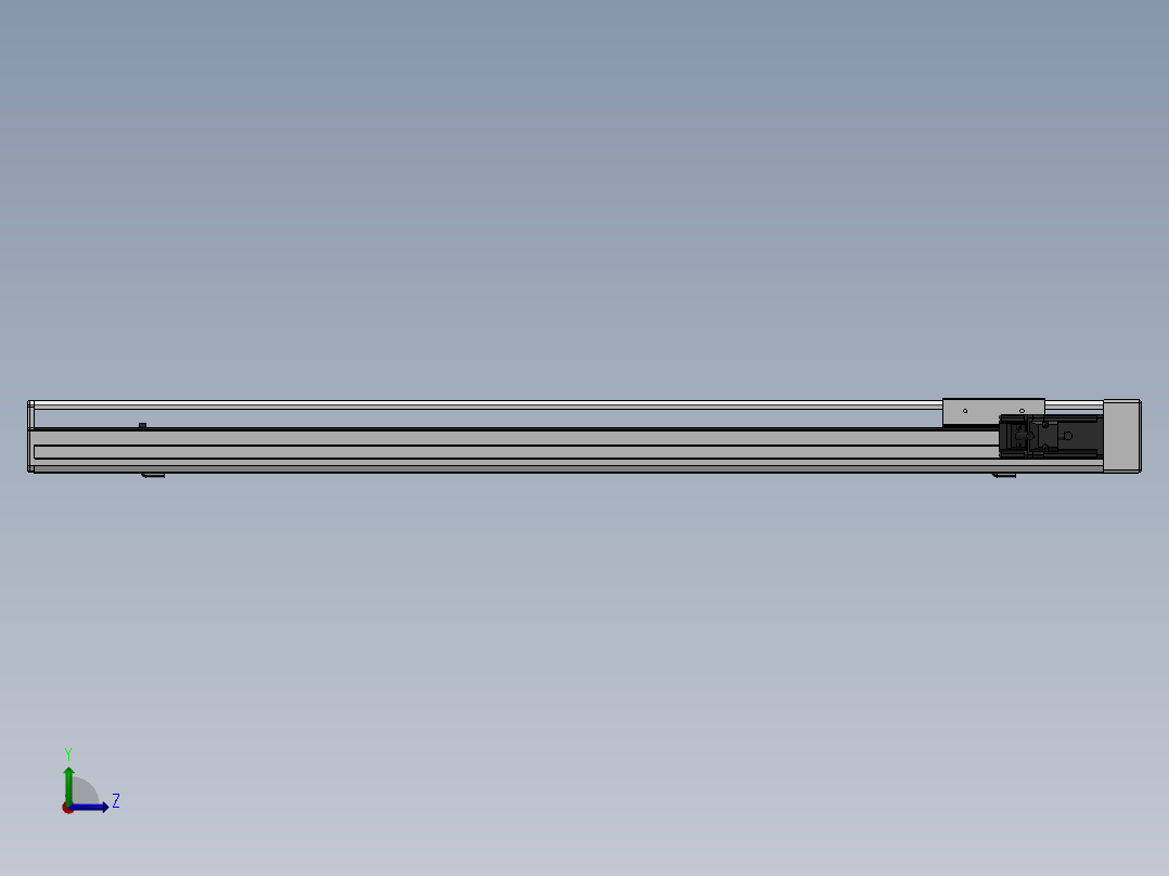 精密模组MY100-T10-750L-BR-P10B-C4-C左视图