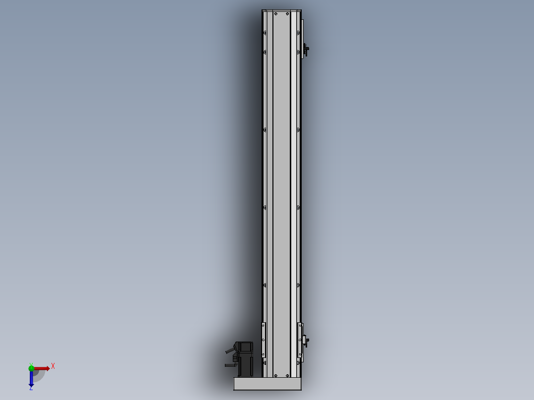 精密模组MY100-T10-750L-BR-P10B-C4-C俯视图