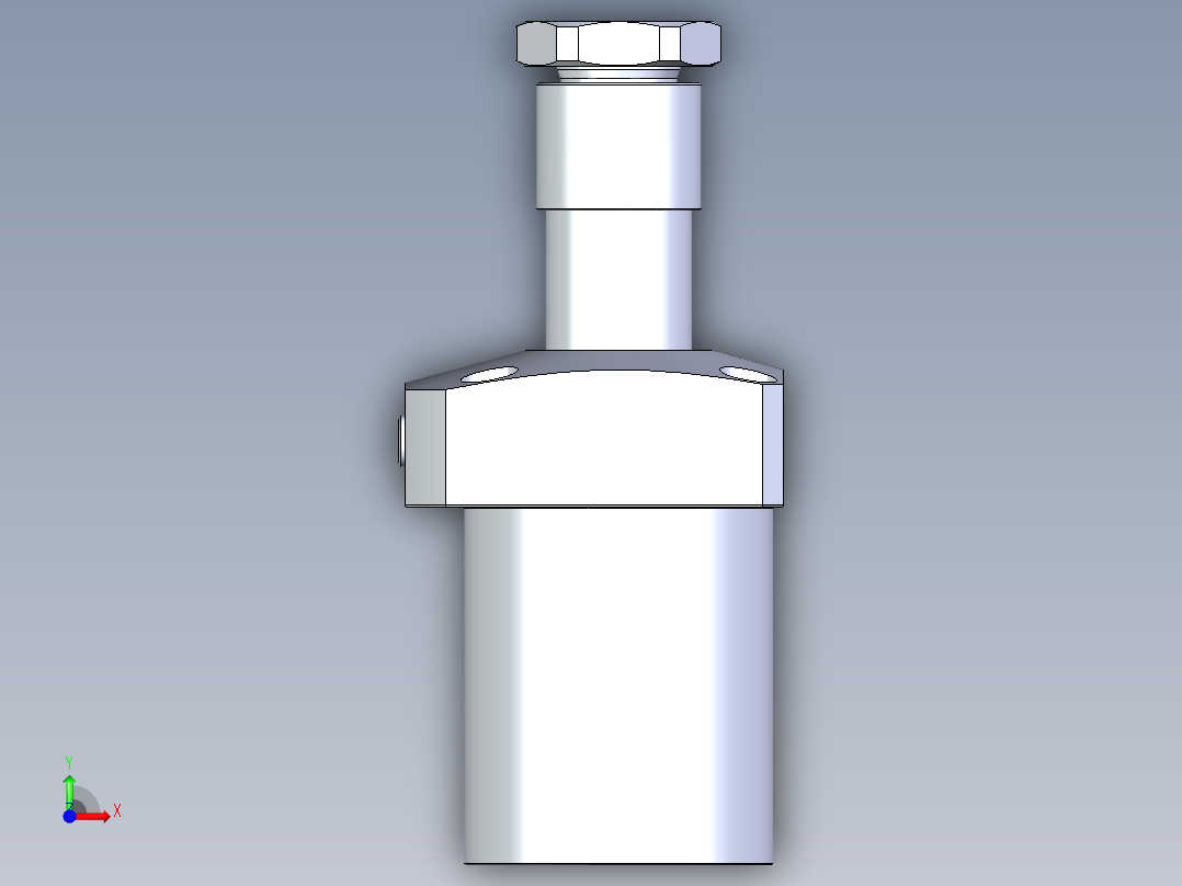 KOSMEKLHA0750-GL-Q20多系列多零件图纸模型前视图
