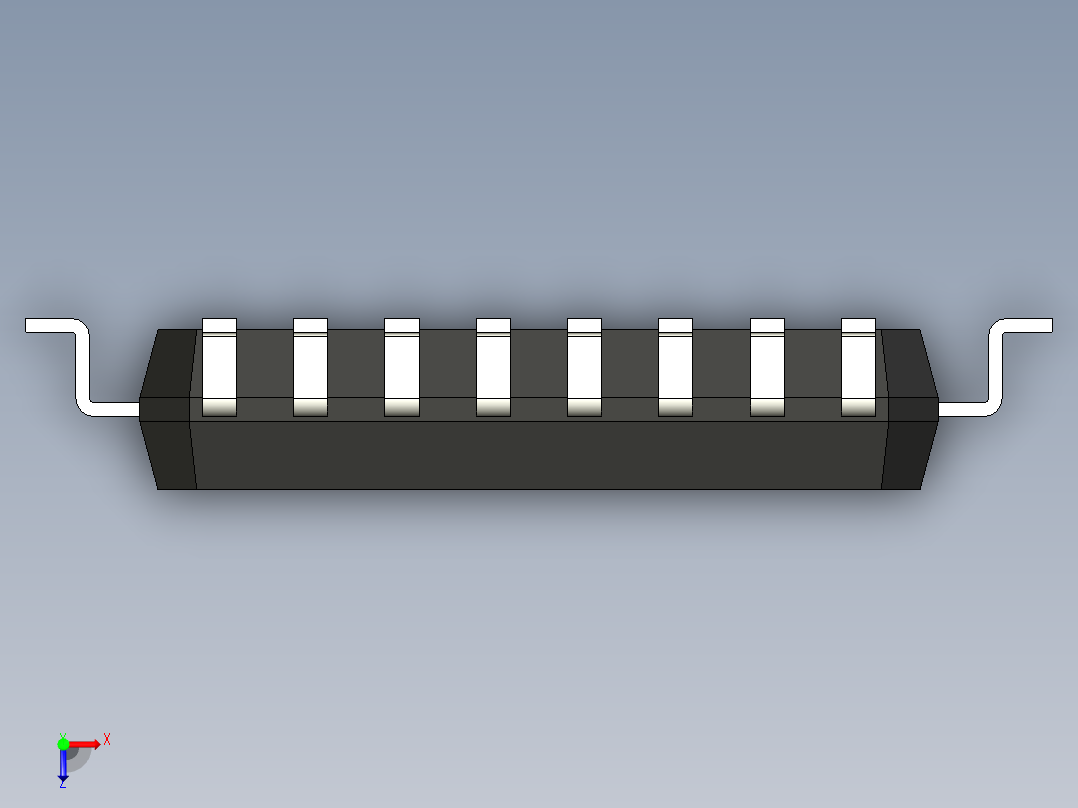 元器件3D封装LQFP32_FPT-32P-M2177俯视图