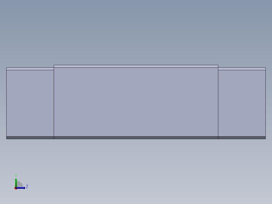上银直线滑轨-MGN15C 滑块左视图
