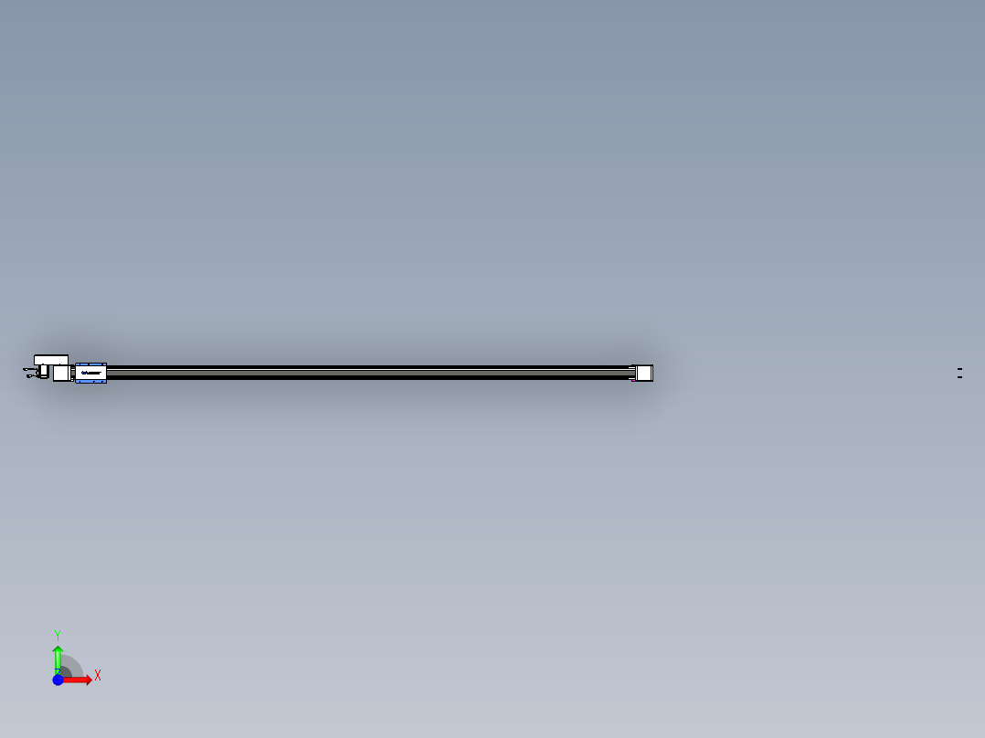 威洛博LB.GB同步带传动--欧规系列GB8-L96-S3050-BR-P75前视图