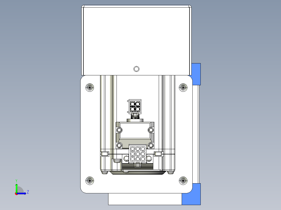 威洛博LB.GB同步带传动--欧规系列GB8-L96-S3050-BR-P75左视图