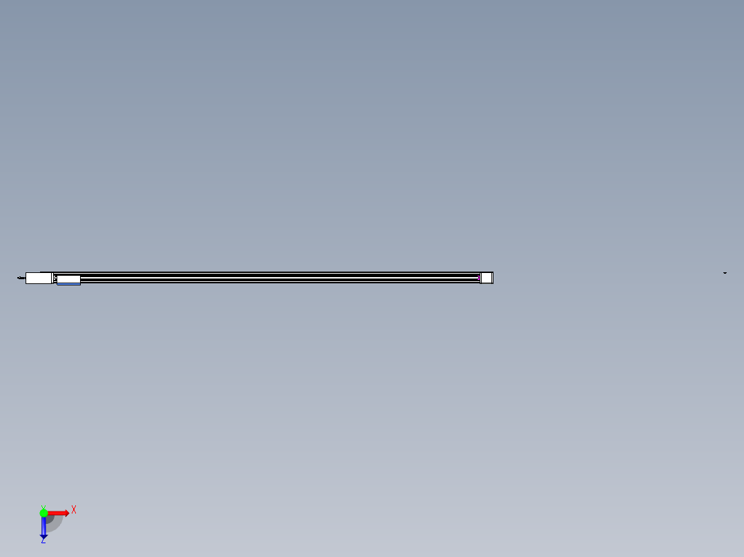 威洛博LB.GB同步带传动--欧规系列GB8-L96-S3050-BR-P75俯视图