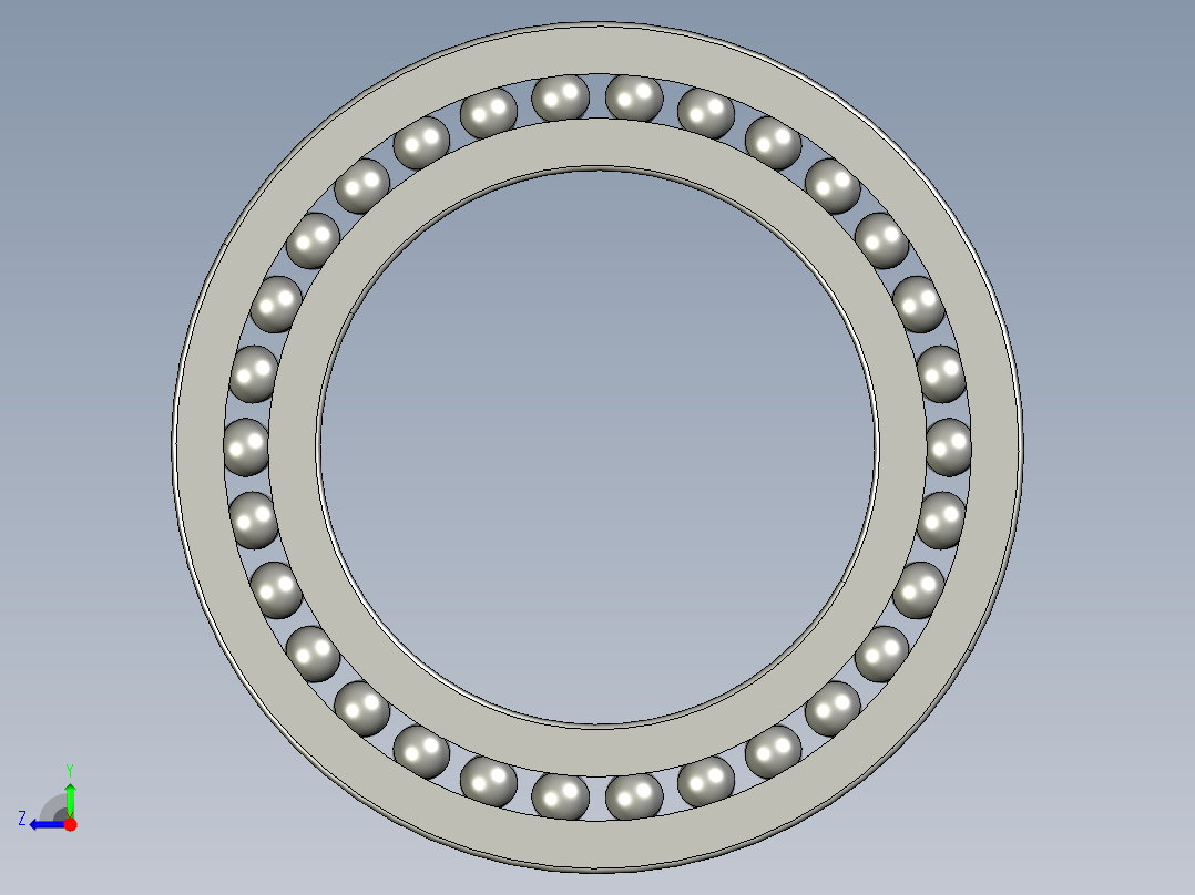 深沟球轴承16013右视图