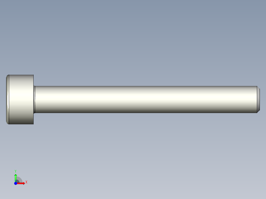 螺钉-DIN_912-M3x25.stp前视图