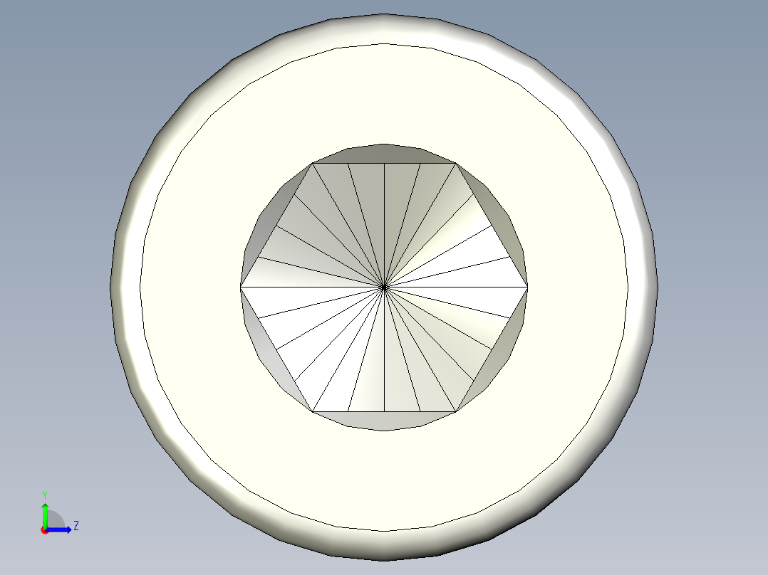 螺钉-DIN_912-M3x25.stp左视图
