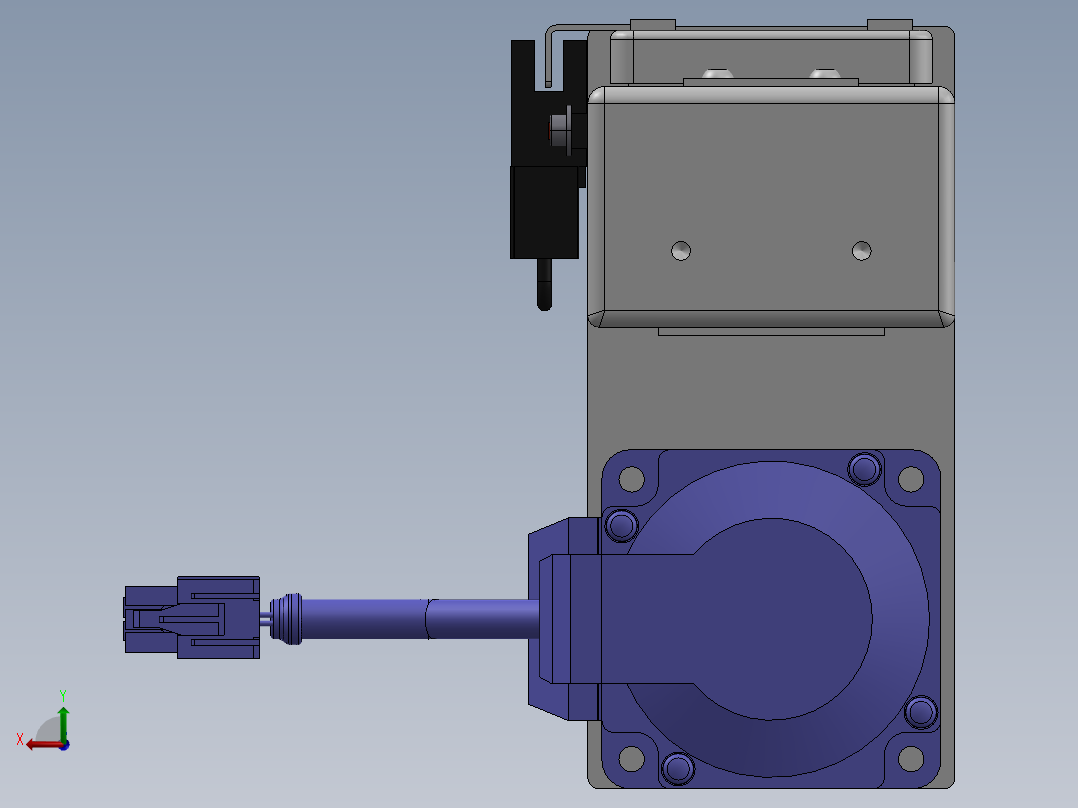 精密模组MY60-T10-400L-BM-P20B-C4-C后视图