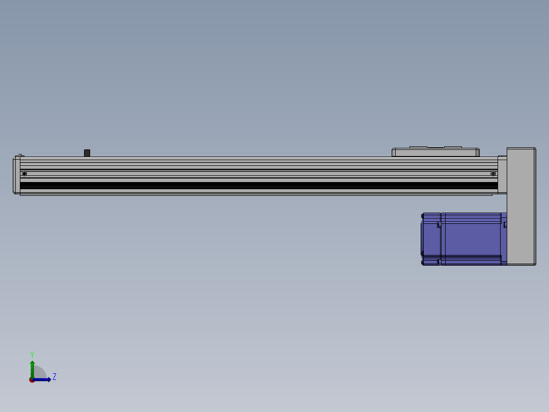 精密模组MY60-T10-400L-BM-P20B-C4-C左视图