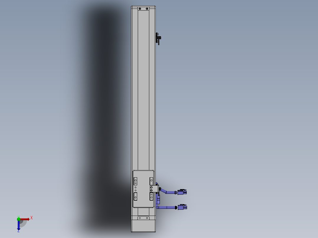 精密模组MY60-T10-400L-BM-P20B-C4-C俯视图