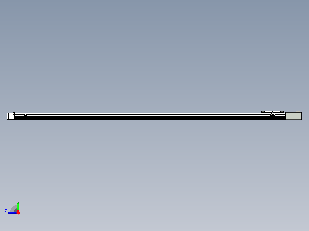 同步带滑台-欧规BC6H-L60-S2300-R-ZP40-D3右视图