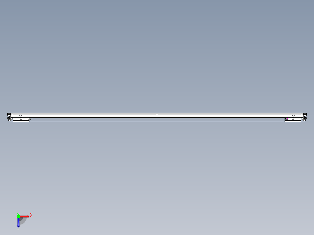 威洛博VL系列3d模型模组2VL22H2Y-S2800俯视图